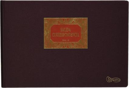 5043 Livro de Gestão Bronze, Castanho .