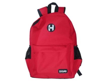 Icon Mochila Mochila Casual Vermelho Nylon