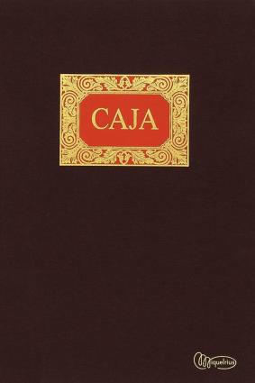 4021 Livro de Gestão Bronze, Castanho .
