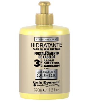 Extraordinario Hidratante Capilar Sem Enxague Fortalecimento de Cabelos Combater Queda 320Ml