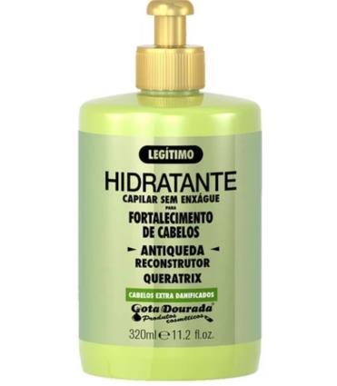 Legitimo Hidratante Capilar Sem Enxague Fortalecimento de Cabelos Antiqueda Reconstrutor Queratrix 320Ml