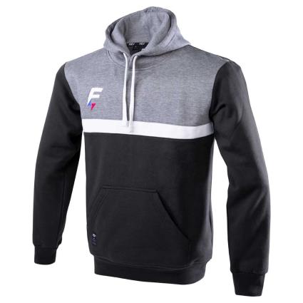 Sudadera Con Cremallera Mediane 140 cm Black / Grey