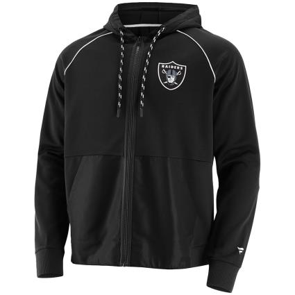 Sudadera Con Cremallera Nfl Las Vegas Raiders Prime XL Black