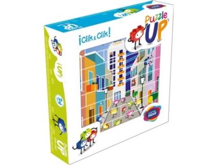 Blocos de Construção  Puzzle Up Cidade (Idade Mínima: 3 anos - 32 peças)
