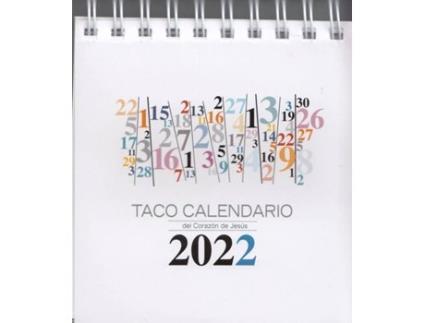 Livro Taco Calendario 2022 - Peana Numeros de Vários Autores (Espanhol)