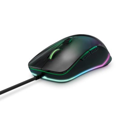 Gaming Mouse ESG M3 Neon (Mirror Effect, USB braided cable, RGB LED light, 7200 DPI) - 