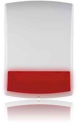 Sirene p/ Exterior s/ Fios p/ Alarmes SA & Q Series -  BX-S1