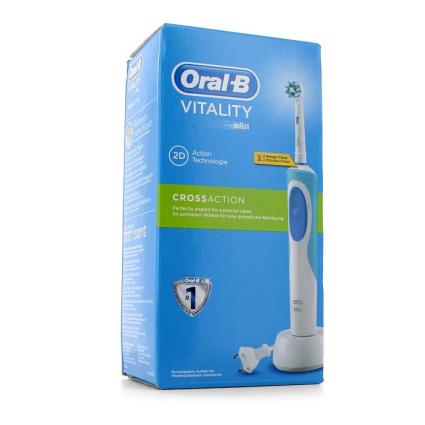 Escova de Dentes Elétrica  CrossAction Vitality Branco