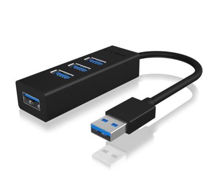 Hub USB A - 4x USB A (Preto) - 