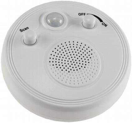 Rádio FM de Parede/Tecto com Sensor de Movimento - ProFTC