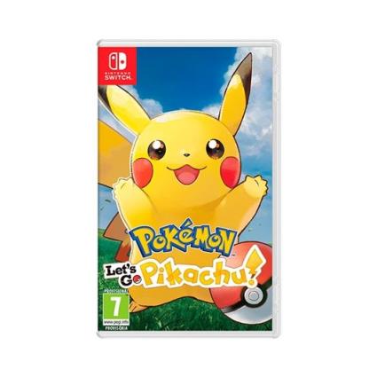 Jogo Pokemon LETS GO PIKACHU p/  Switch