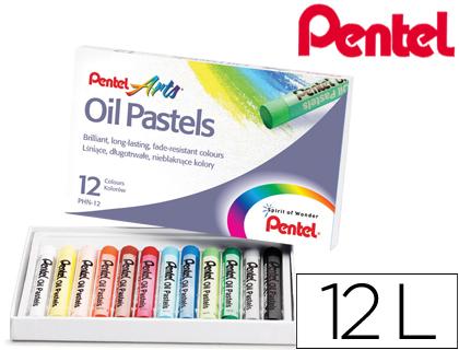 Pasteis de Oleo  Arts 12 Cores