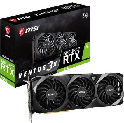 VGA NVIDIA RTX 3090 VENTUS 3X 24G OC