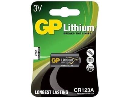 Pilha Lithium CR123A 3V - 