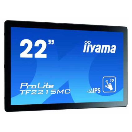 ProLite TF2215MC-B2 monitor pantalla táctil 54,6 cm (21.5) 1920 x 1080 Pixeles Negro Multi-touch Multi-usuario - TF2215MC-B2