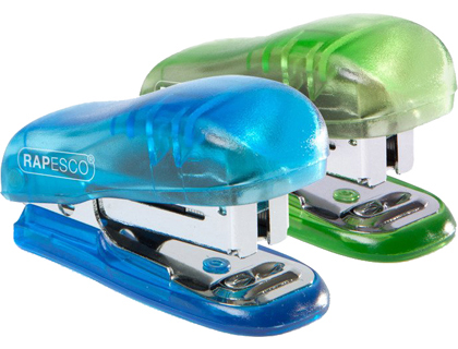 Agrafador Rapescp Bug Capacidade 10 Folhas (Agrafo 24/6 e 26/6) Cores Sortidos