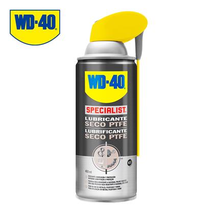 Spray Lubrificante Seco PTFE Dupla Acção 400ml (SPECIALIST) - WD-40