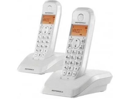 Telefone sem fios  S1202 (2 pcs) - Branco
