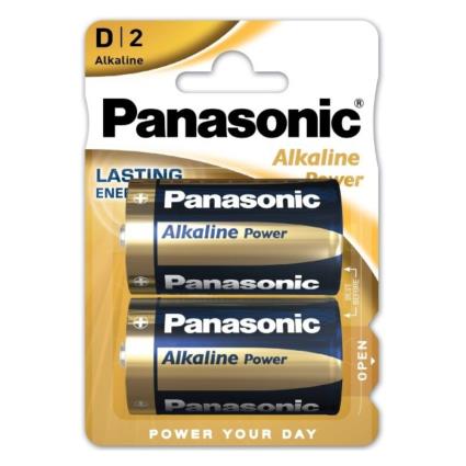 Blister 2 Pilhas Alcalinas D LR20 - 