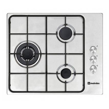 Placa de Gás  MG3630X (60 cm) Aço inoxidável (3 Fogões)