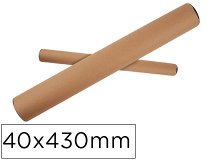 Tubo Porta Documentos 40X430mm 