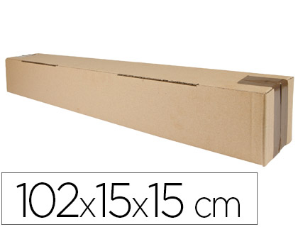 Caixa Para Embalagem - Tubo 102X15X15cm  5 Unidades