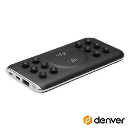 PowerBank PBQ-6001 QI Charging 6000mAh (Preto) - 
