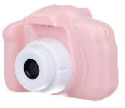 Câmara Fotográfica Infantil (Rosa) -  SKC-100