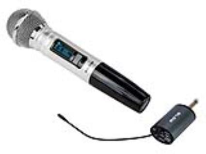 Microfone UHF s/ Fios - 