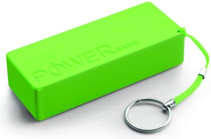 Banco Portatil de Energia (POWER BANK) USB 5V 5000mAh Verde - EXTREME