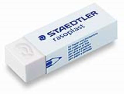 Borracha Staedtler Raso Plast- 526b20