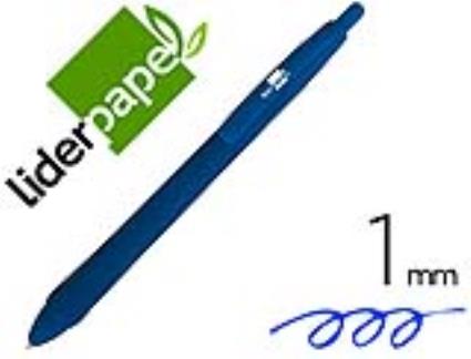 Esferográfica Gummy Touch Retrátil 1,0 mm Tinta Azul