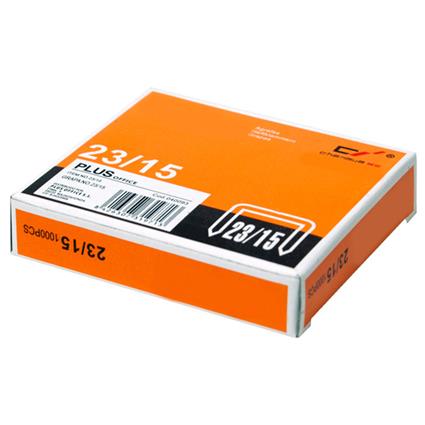 Agrafes Plus Nº 23/15 Cx 1000 Un