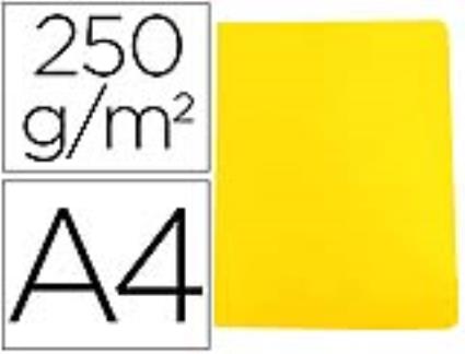 Classificador de Cartolina Gio Simple Intenso Din A4 Amarelo 250g/m2