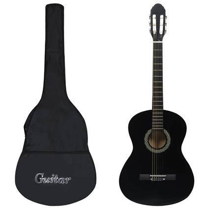 Conjunto Guitarra Clássica Iniciantes 4/4 39 12 Peças