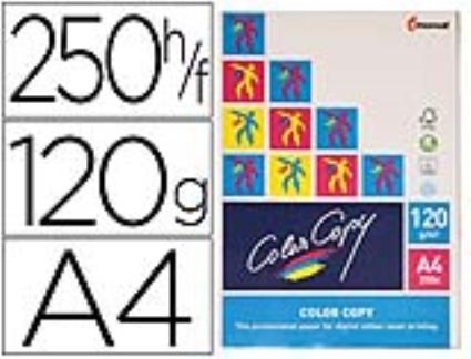 Papel Color Copy Brilhante Din A4 250 Folhas 120 gr