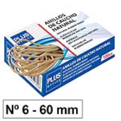 Elásticos Nº6 60mm Caixa com 100gr