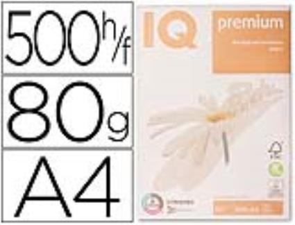 Papel Fotocopia Iq Premium Din A4 80 gr Pack de 500 Folhas