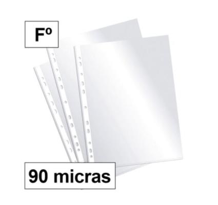 Sacas Catálogo Plus Folio 90 Microns Cristal B-10F ( Micas )