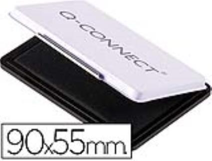 Almofada para Carimbo Q-connect 90x55 mm Preto