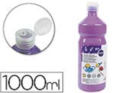 Guache Escolar 1000 Ml Lilas