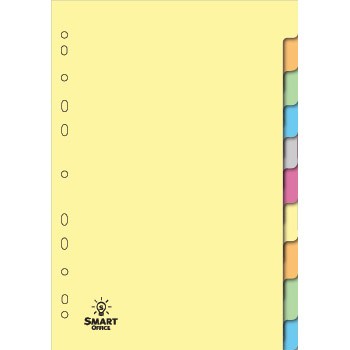 Separadores Cartolina 10 Posições RIVA