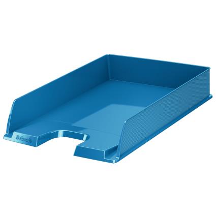 Tabuleiro de Secretária Europost, A4, Poliestireno, Azul