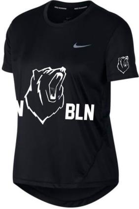 Camiseta  W NK MILER TOP SS BERLIN aj8121-010bln Tamanho L