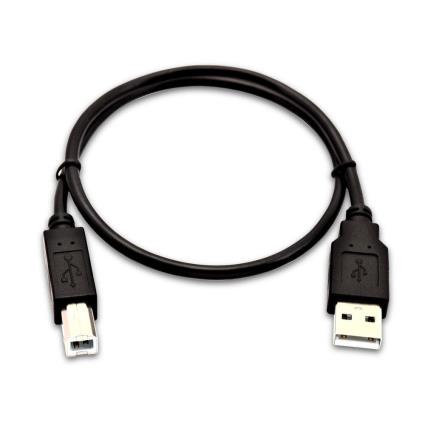 2.0 Usb A To Usb B 50 Cm One Size Black
