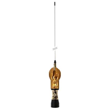 Antena Golden Eagle At666 One Size Black / Gold