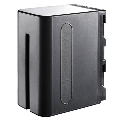 Li-ion 6600mah Para Sony Np-f960 One Size Black