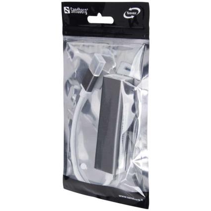 Eixo Usb A 3.0 4 Ports One Size Silver