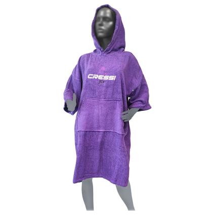 Poncho Jedi One Size Grey / Black / Pink