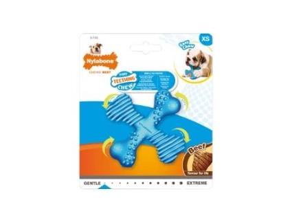 Puppy X-Bone Teething Chew de Vaca para Cachorrinhos S 91 gr 